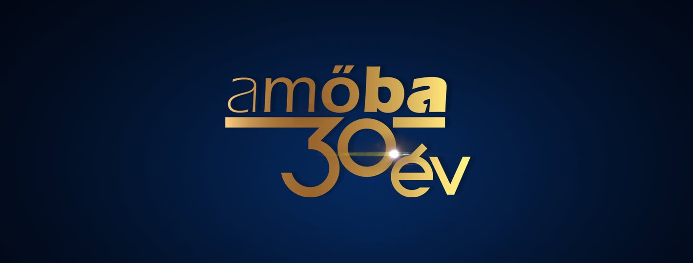 Amőba 30 év logo